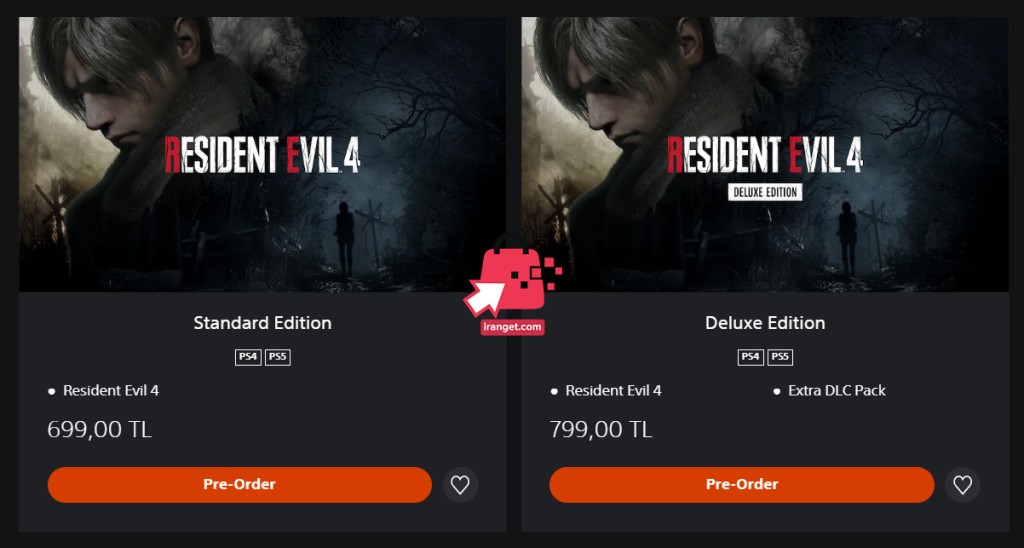 بازی رزیدنت اویل 4 Deluxe Edition سونی